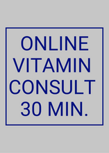 Laden Sie das Bild in den Galerie-Viewer, Online vitamine consult 30 min.